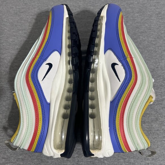 Nike Air Max 97 Sneakers Mens 11 Summit Obsidian Sapphire Shoes DH5724 100‎